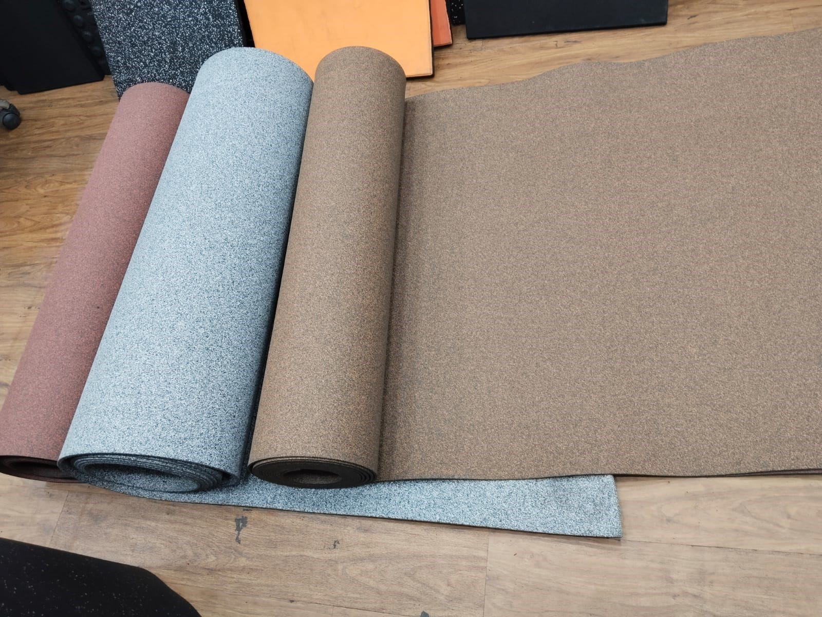 Colored Rubber Roll