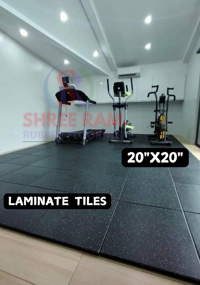 Laminate Rubber Tile Exporter in India 