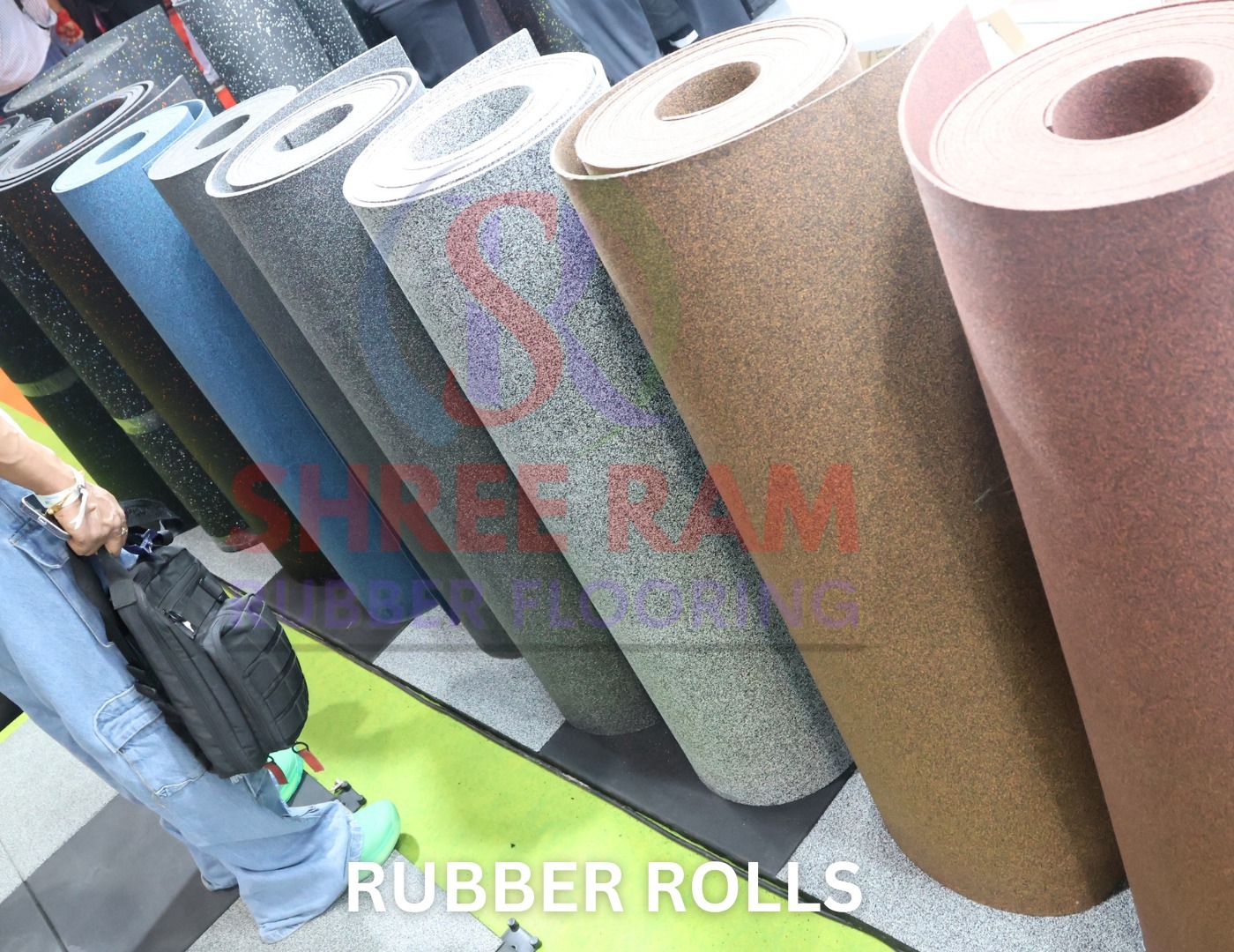 Colored Rubber Roll