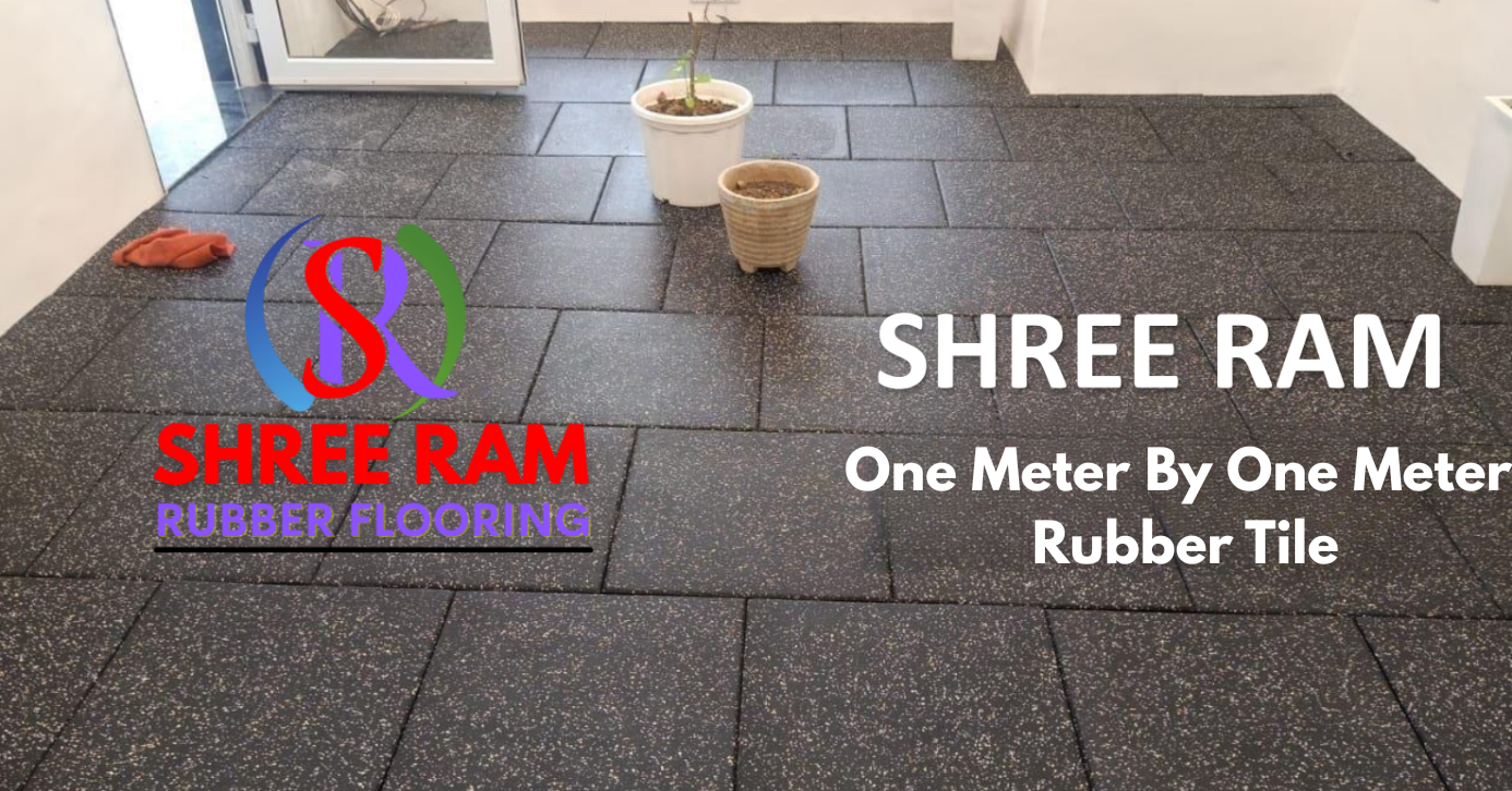 One Meter by One Meter Rubber Tile Manufacturer in India